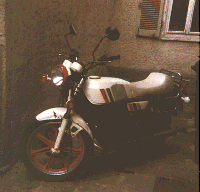 Meine weisse RD250