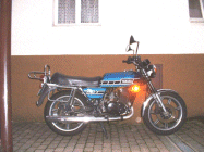 Meine blaue RD400