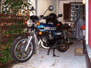 Meine blaue RD400