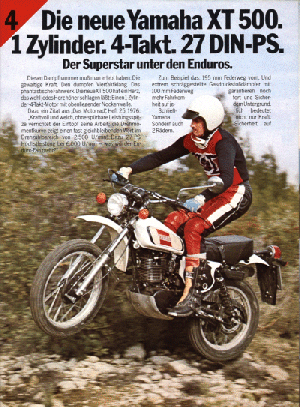 Die 27-PS-Klasse: XT 500