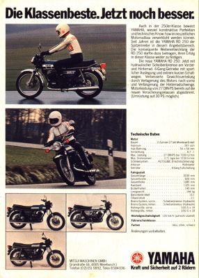 YAMAHA RD250 (C)