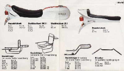 Yamaha Zubehör 1979
