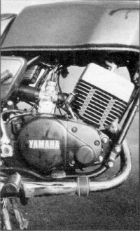 Motor der RD 400