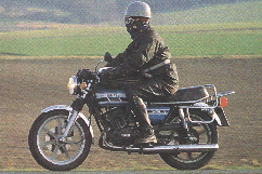 RD400 Bj.'76 im Test