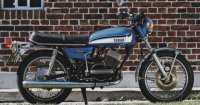 Blaumetallic der RD 250