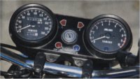 Tachometerarmatur der RD 250